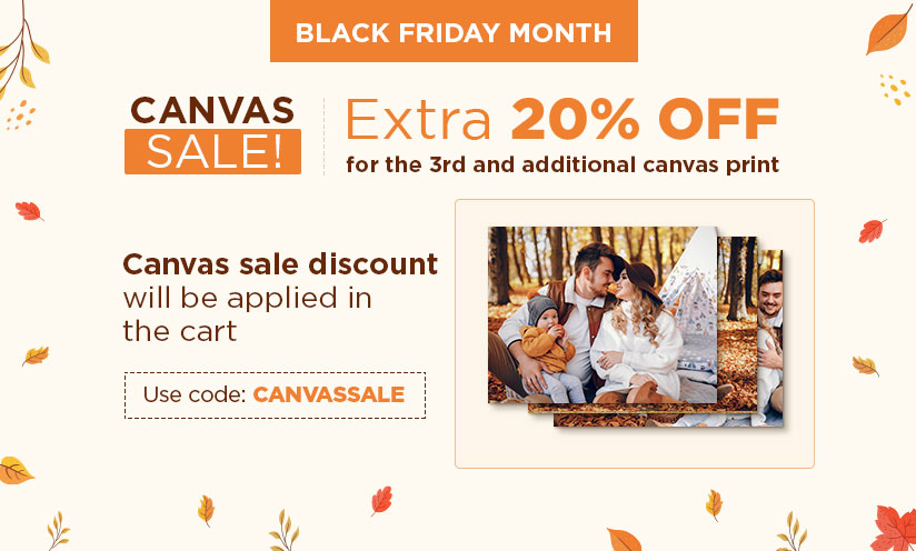  Canvas Sale! Black Friday Month