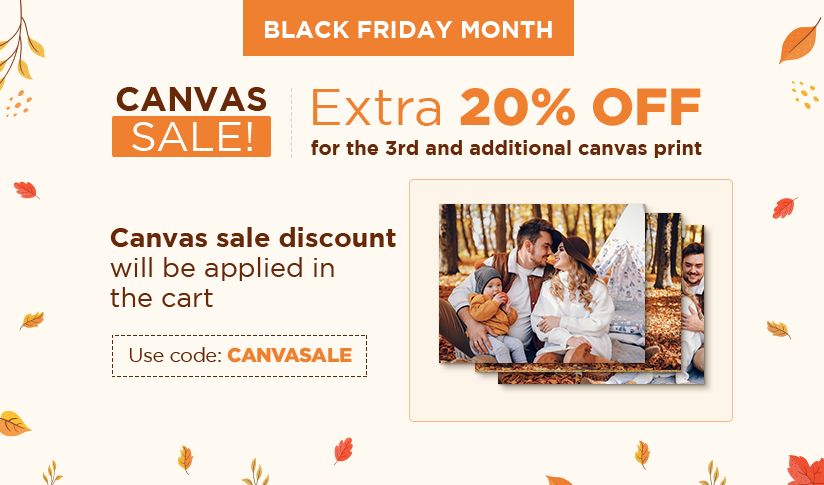  Canvas Sale! Black Friday Month