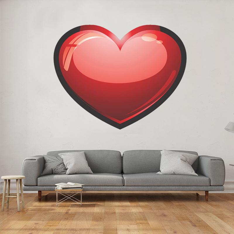 Heart Design Wall Decals