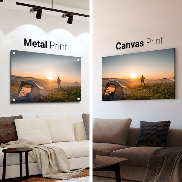 Metal prints outlet