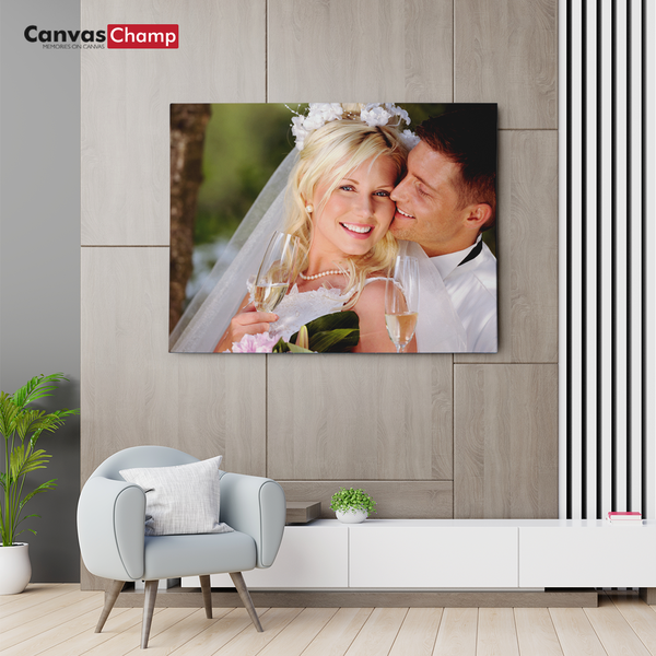 Wedding Photographs on Canvas Prints