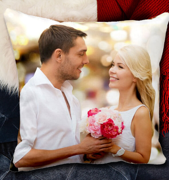 Custom photo pillows