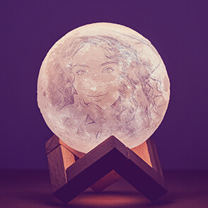 Custom Moon Lamp