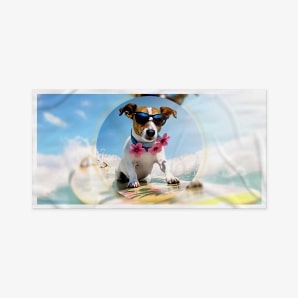 Pet Photo on Beach Towels