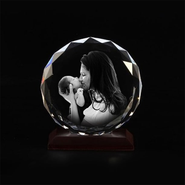 Personalized 3D Photo Crystal