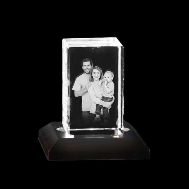 Personalized 3D Photo Crystal