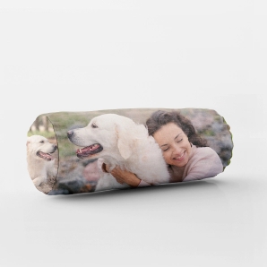 Pet Photo on Bolster Pillow