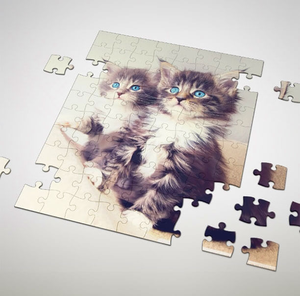 Custom Pet Photo Puzzles