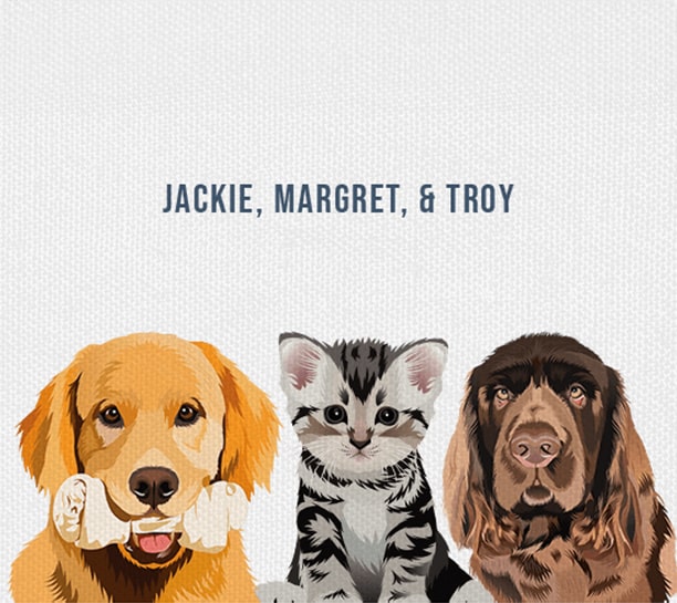 Personalized pet canvas best sale