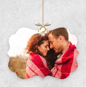 Rectangle Bracket Photo Ornament Thanksgiving Sale