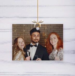 Rectangle Photo Ornament Thanksgiving Sale