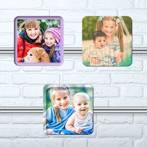 Square Photo Magnets