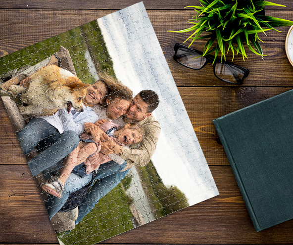 Enjoy Easy-To-Design 1000 Piece Photo Puzzle Creation!