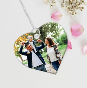 Heart Photo Ornament Thanksgiving Sale