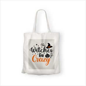 Halloween Canvas Tote Bags