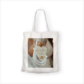 Wedding Canvas Tote Bags