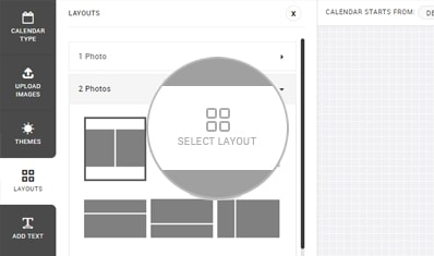 Select Photo Layout