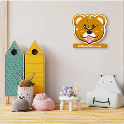 Bear Shaped Clock