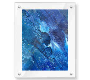 Clear Frame Acrylic Wall Art